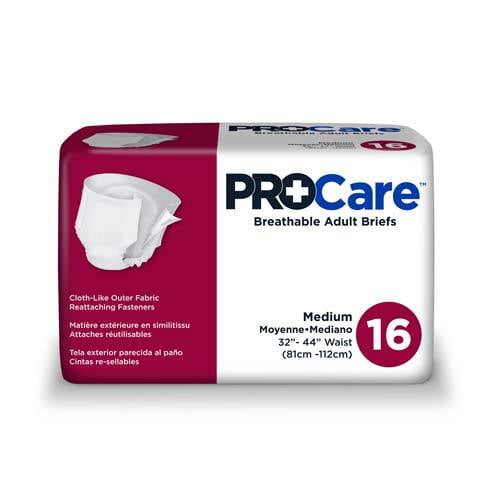 PROCare Plus Adult Briefs-Medium